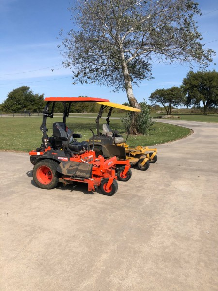 kubota and hustler mower canopies1